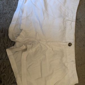 White Shorts